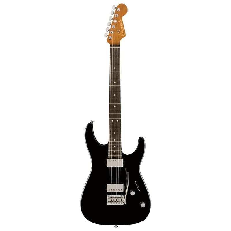 Charvel SuperStock DKA22 2PT EB Electric Guitar - Gloss Black image 1