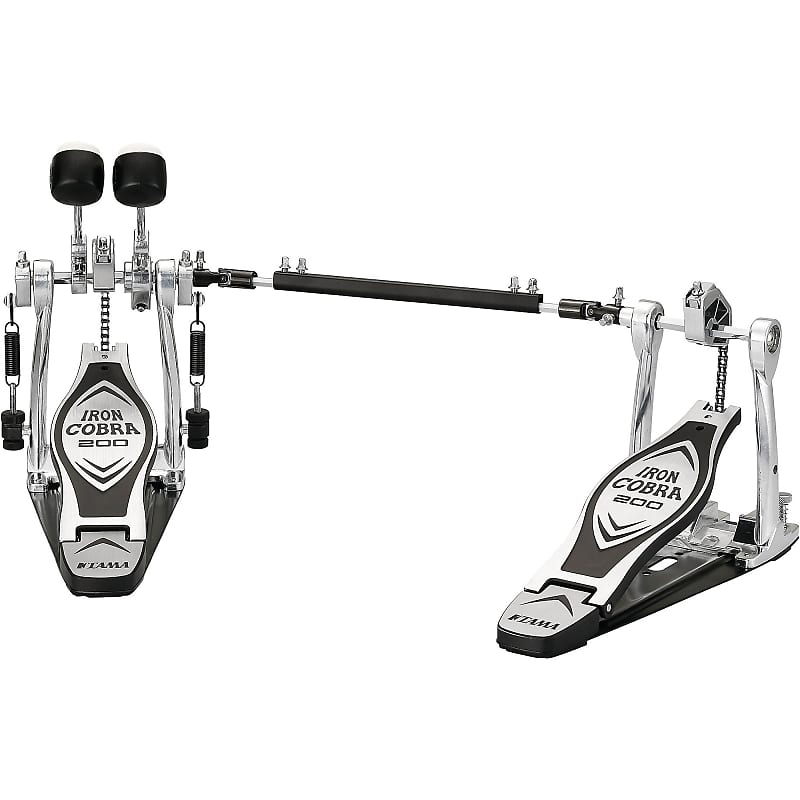 Tama HP200PTWL (LEFTY) Iron Cobra 200 Power Glide Twin Bass Drum Pedal (Left-Footed) image 1