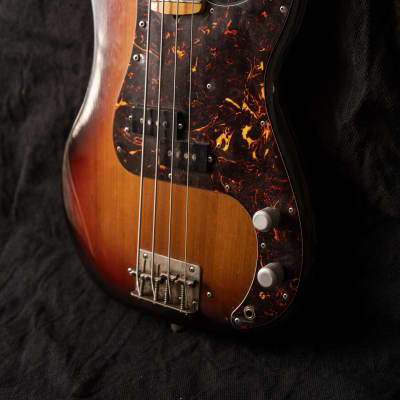Rare Vintage El Maya P-Bass 60s/70s - Sunburst image 2