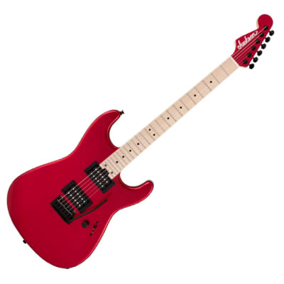 Used Jackson Pro Series Gus G. Sig. San Dimas - Candy Apple Red w/ Maple FB image 1