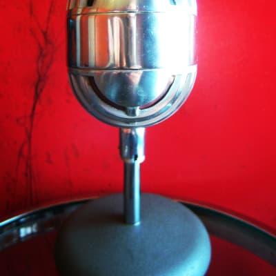 Vintage 1940's Electro-Voice 725 Cardak I Variable Pattern Dynamic Microphone w Atlas stand prop display Shure 55 # 2 image 12