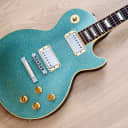 2000 Gibson Les Paul Standard Blue Frost Sparkle Electric Guitar Near Mint w/ohc
