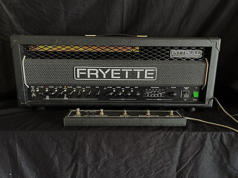 Fryette VHT Pitbull CLX 100 Watt Head Guitar Amp w. Reverb | Reverb