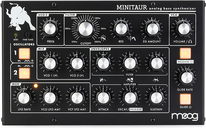 Moog Minitaur Analog Bass Synthesizer image 1
