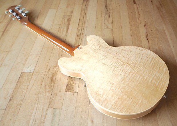 1987 Gibson ES-335 Dot Reissue Electric Guitar Natural Tim