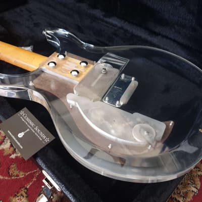 Ampeg Dan Armstrong Lucite Guitar Vintage 1969 ☆VIDEO☆ image 6