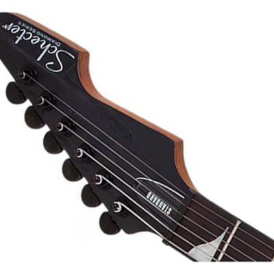 Schecter Avenger Standard Electric Guitar - Charcoal Satin image 4