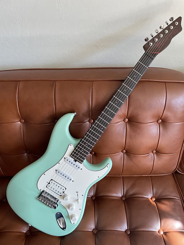 SAITO GUITARS 622-cs Wenge neck 2023 - Surf green | Reverb
