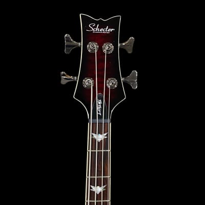 Schecter Stiletto Extreme 4 Bass Guitar - Black Cherry image 4