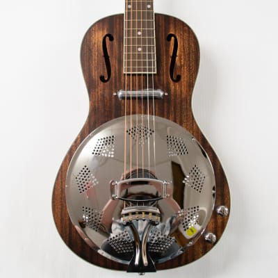 Ortega Americana Series Resonator Guitar, Parlor Body, Mahogany