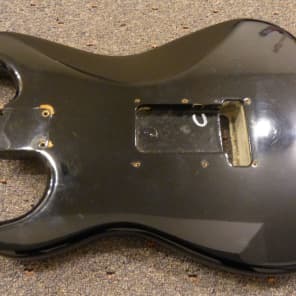 62 Fender USA Stratocaster Body. Black, fits 1957 AVRI Reissue Strat too image 2