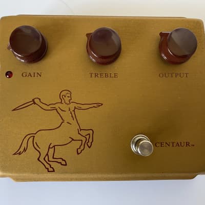 Reverb.com listing, price, conditions, and images for klon-centaur-gold-horsie