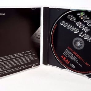 Akai CD Rom Sound Library MPC2000XL Volume 1 - Vol 1 - CD-Rom MPC 2000XL image 2