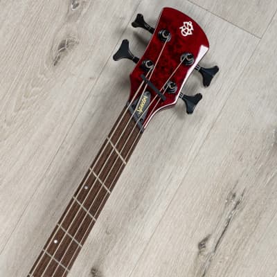 Spector NS Dimension 4 Multi-Scale Bass, Wenge Fretboard, Inferno Red image 8