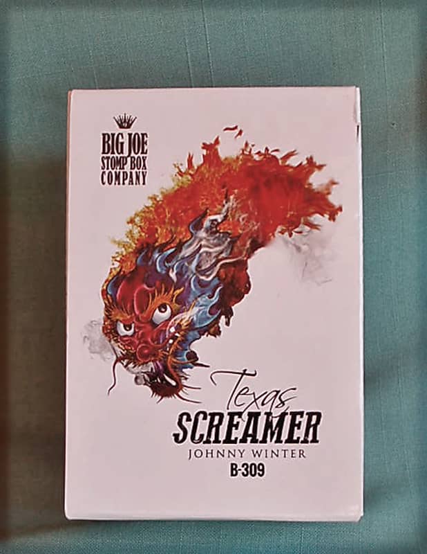 Johnny Winter オーバードライブTexas Screamer B-309 TEXAS SCREAMER – Big Joe Stomp Box Company