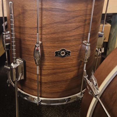 George Way 2014 Tuxedo Walnut drum set image 6