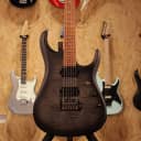 Sterling By Musicman John Petrucci JP150 Electric Guitar Trans Black Burst Flame/Roasted maple