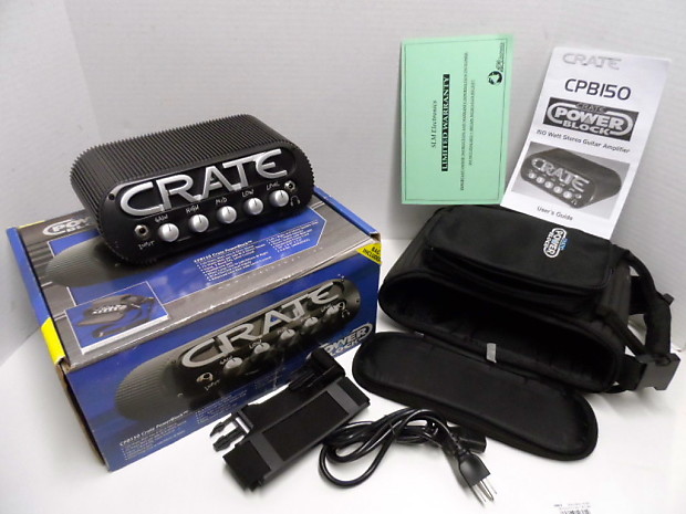 Crate Power Block 150 Watt STEREO Guitar Amp Amplifier Powerblock