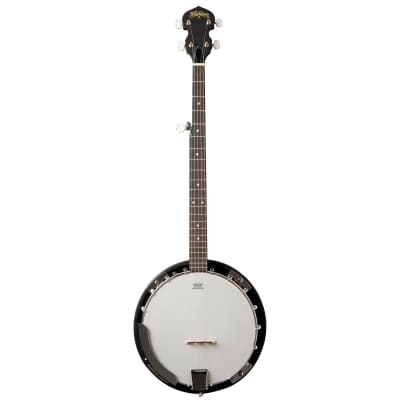 Washburn B8K Americana Series 5-String Resonator Banjo Pack, Natural image 2