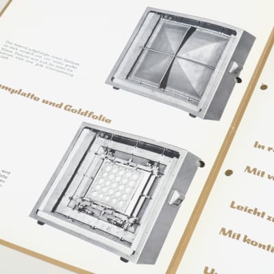 EMT 240 original brochure and technical information about upgrades in German image 4