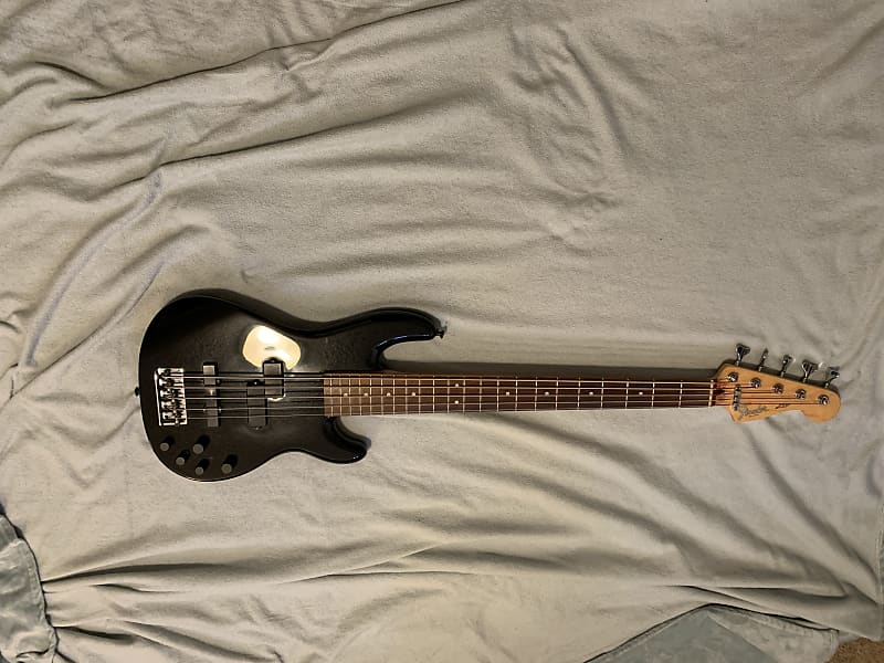 2003 Fender DELUXE ZONE BASS™ V Bass Active PJ Bass image 1