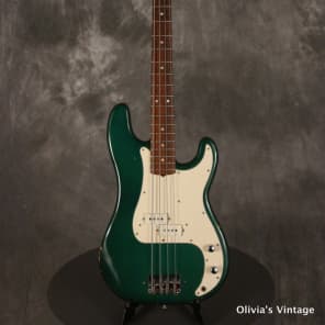 Fender Precision P-Bass Fullerton 1982 Candy Apple Green image 2