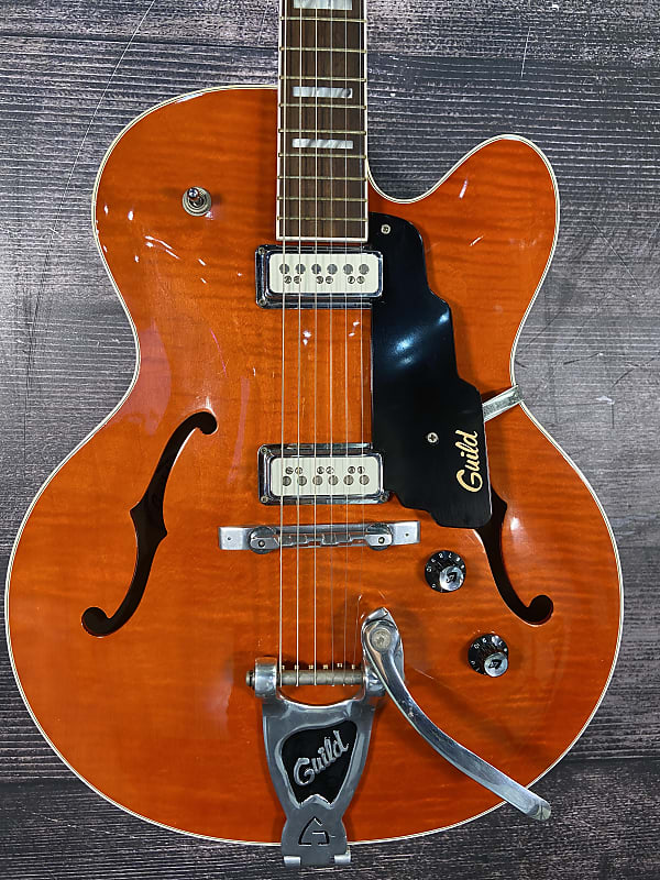 Guild X-160 Rockabilly Guitar 1999 - Tennessee Orange | Reverb Guild X-160 Rockabilly Guitar 1999 - Tennessee Orange | Reverb