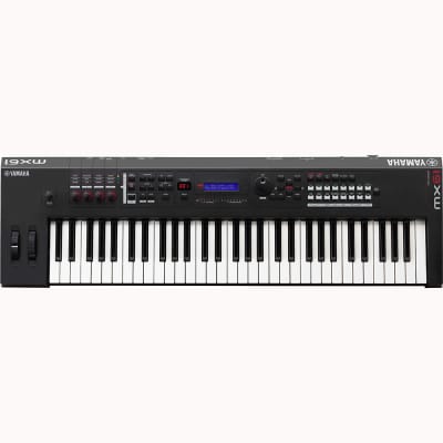 USED - Yamaha MX61 BK 61-Key USB/MIDI Keyboard Synthesizer Controller Black image 1