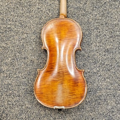 D Z Strad Violin- Model 509 - 'Maestro' Old Spruce Stradi Powerful Tone Antique Varnish Violin Outfit (1/2 Size)(Pre-owned) image 4