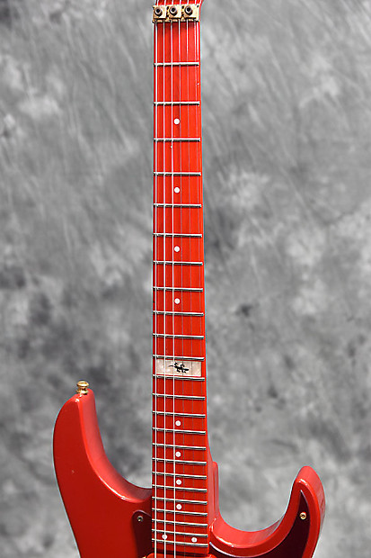 Fernandes LA-115KK L'Arc-en-Ciel Ken Signature Model Red