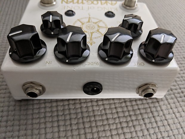 Analogman King Of Tone White And Gold | Reverb