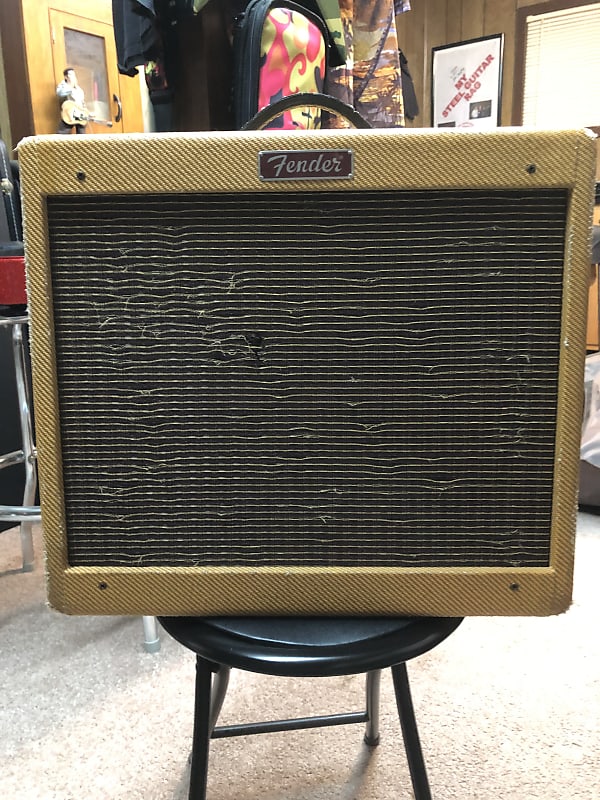 その他 FENDER BLUES JR RELIC Fender Blues Junior Relic Tweed Amplifier - YouTube