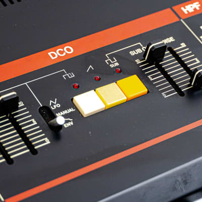 1983 Roland Juno-6 61-Key Polyphonic Analog Synthesizer with Hardshell Case image 11