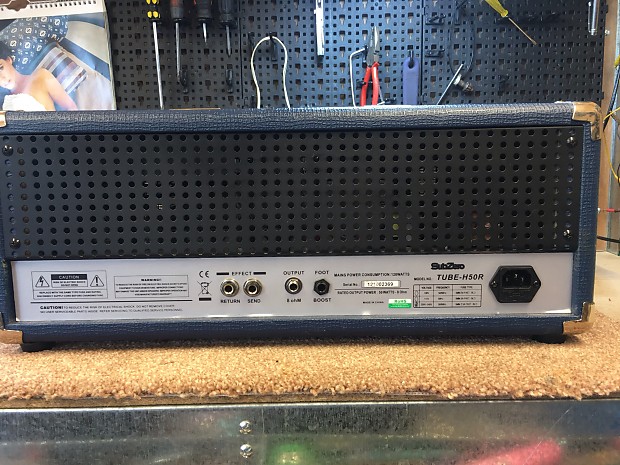 SubZero TUBE H50R Unknown s.no.121002369 Blue Reverb