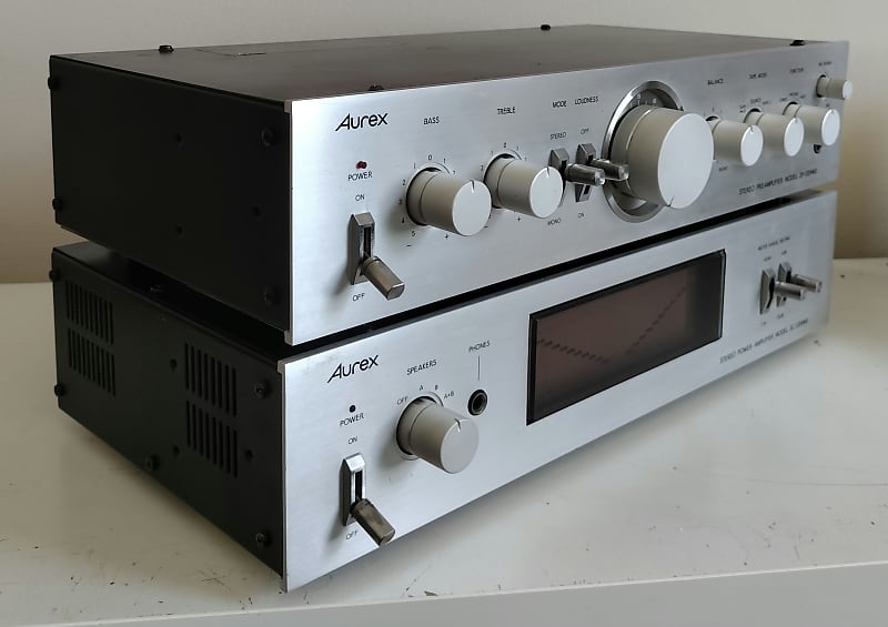 Toshiba Aurex SY-335MkII + SC-335MkII Stereo Preamplifier