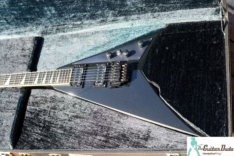 Vintage 1991 Grover Jackson Randy Rhoads Custom HH Metallic Black