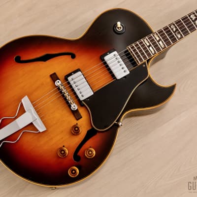1968 Gibson ES-175 D Vintage Archtop Electric Guitar Sunburst w/ Pat # Pickups, Case image 1