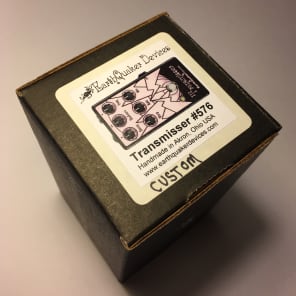 EarthQuaker Devices Transmisser 2016 Custom All Black image 8