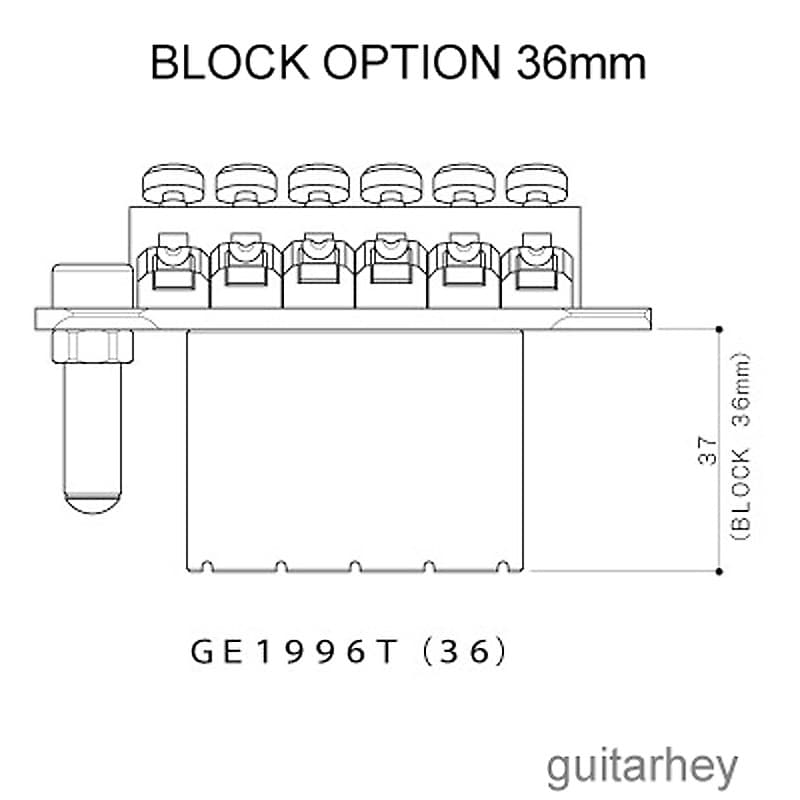 BRAND NEW! Gotoh Ge1996t Floyd Rose Tremolo Bridge for