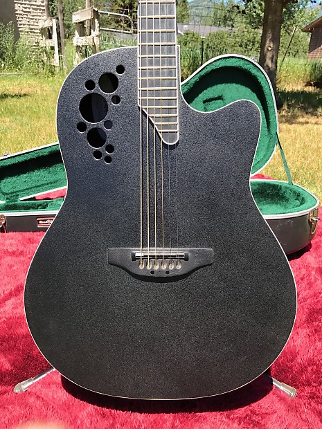 Ovation MT37 5 Mick Thomson signature 2008 black