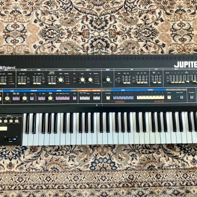 Roland Jupiter 6 61-Key Synthesizer 1983 - 1985 (Serviced / Warranty)