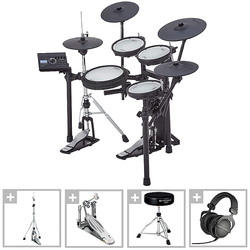 Roland V-Drum Series TD-17KVX2 E-Drum Premium Bundle image 1