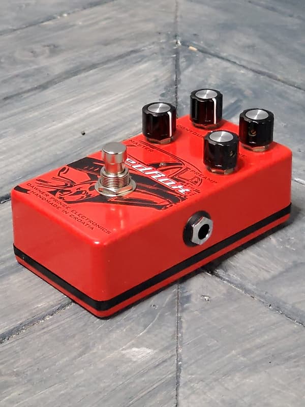 Used Dawner Prince Electronics Red Rox Distortion Effect Pedal