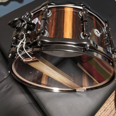 Sonor One Of A Kind Series Black Chacate 14x7" Snare Drum 2015 (video) image 8