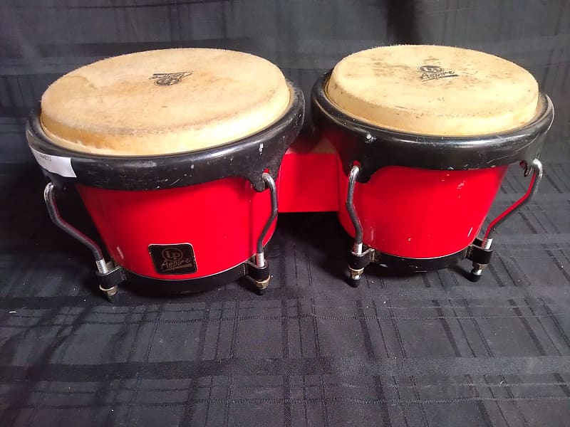 LP Aspire Bongos (Red) (Cherry Hill, NJ) | Reverb