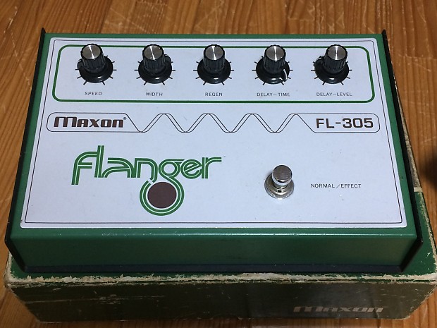 RARE 70s Maxon FL-305 Flanger with box Ibanez | Reverb