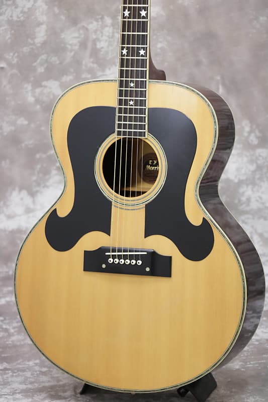 Morris WJ-50 ブラック　ジャパンビンテージ‼️ギブソンルック 1980 Morris WJ-50 B Black Everly Brothers Gibson J-180 Japan