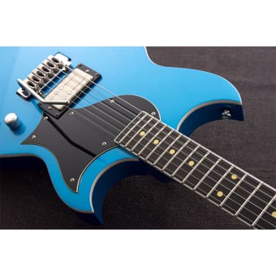 Reverend Reeves Gabrels Signature Dirtbike Electric Guitar - Metallic Blue - Display Model - Mint, Open Box image 6