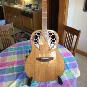 1984 Ovation 1537 Elite Natural | The Music Zoo