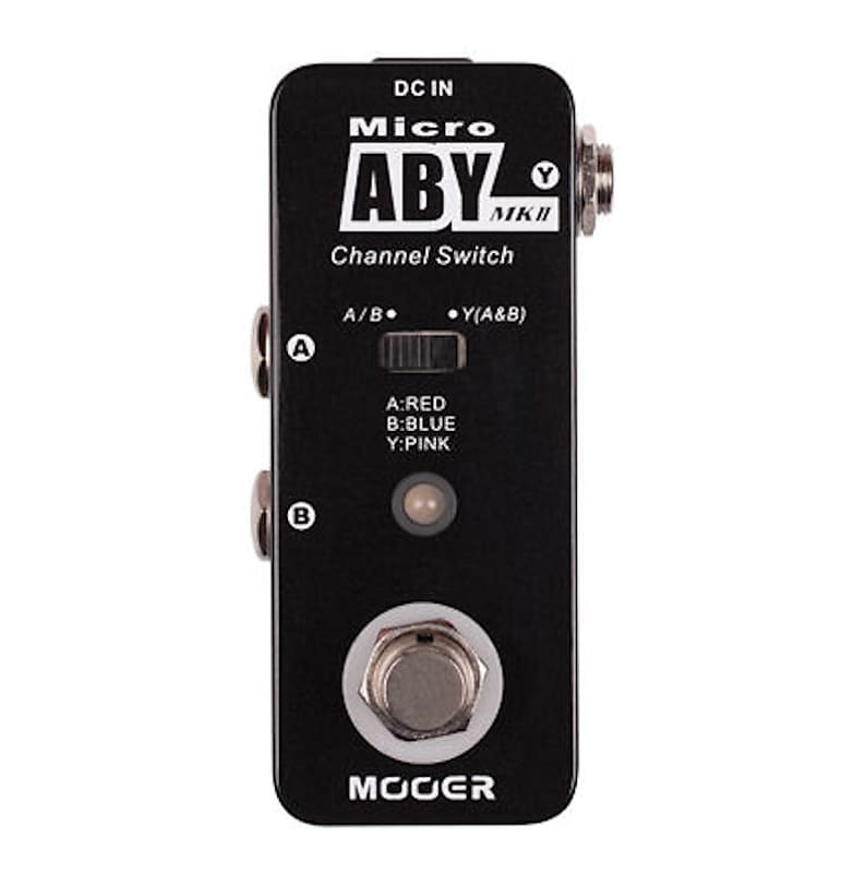 Mooer Micro ABY MK II Switcher Micro Guitar Effect Pedal True Bypass NEW image 1